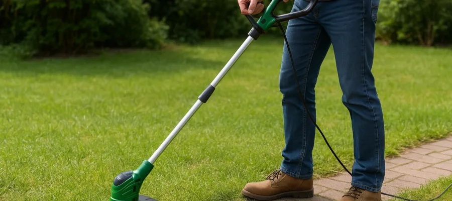 Rasentrimmer einschalten und bedienen: Schritt-fuer-Schritt Anleitung fuer Anfaenger