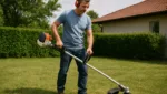 Wie man einen Rasentrimmer richtig einstellt und sicher bedient