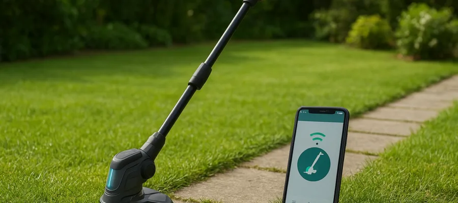 Smart Rasentrimmer und IoT – die Zukunft der Gartenpflege