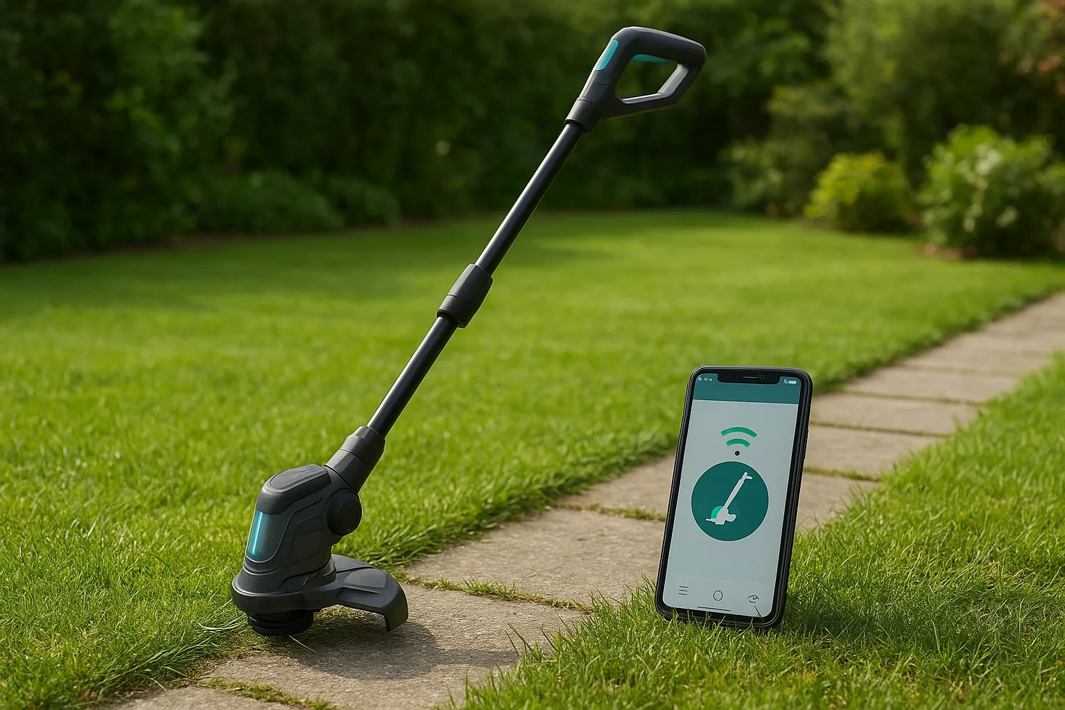 Smart Rasentrimmer und IoT – die Zukunft der Gartenpflege